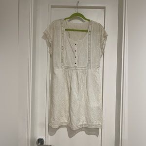 Eliot White summer dress size M
